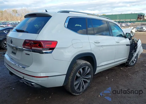 2021 Volkswagen Atlas 3.6L V6 Sel Premium R-Line z USA, uszkodzony, nr VIN 1V2FR2CA2MC563005